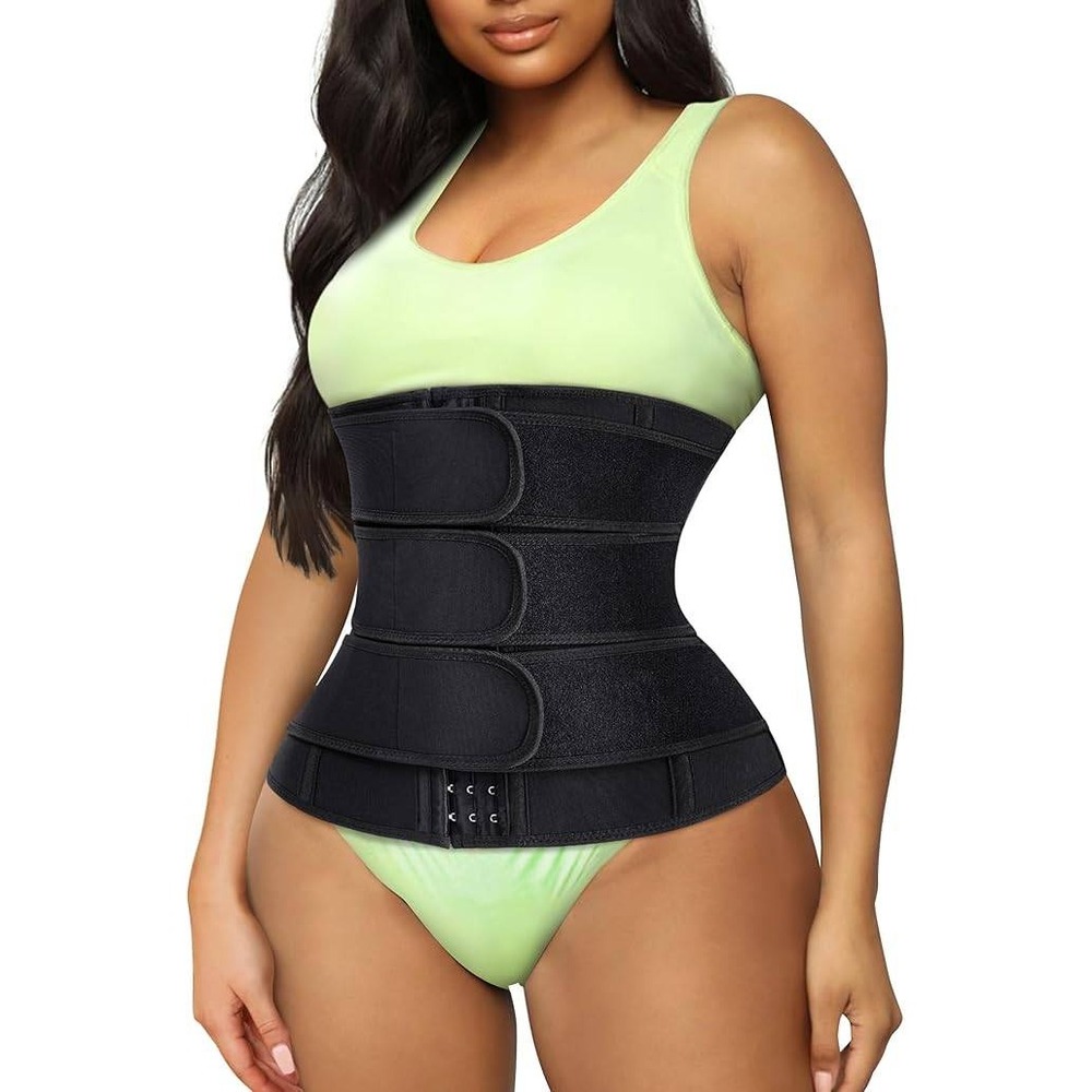 MSRP $24 TrainingGirl Women's 2XL 3 Belt Waist Trainer Cincher Corset Shapewear